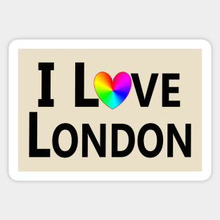 I Love London Sticker